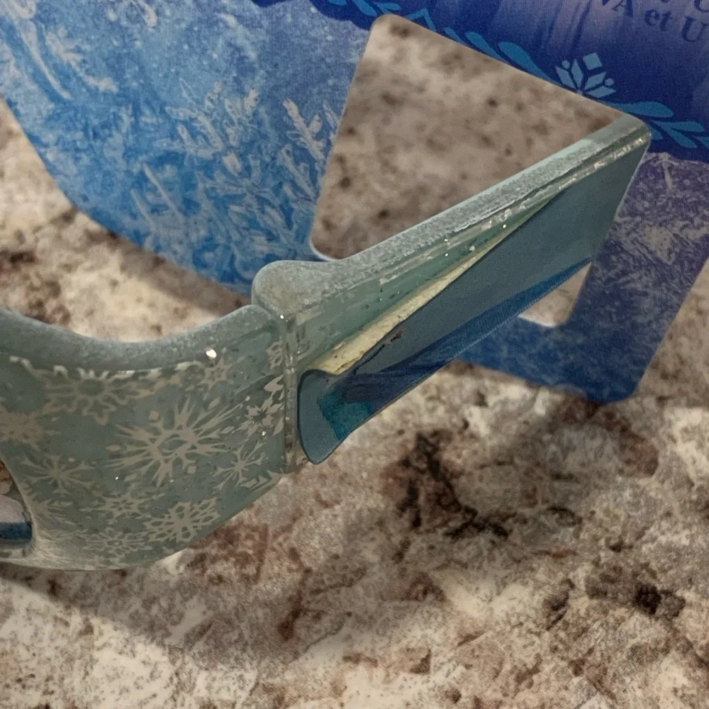 Disney frozen sunglasses, necklace, and stuffed animal lot